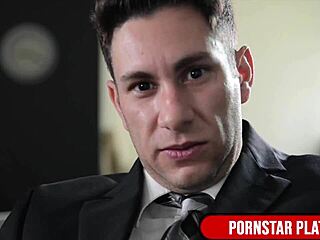 Kinky Blonde Claudia Valentine Milks Therapist Brad Knight's Big Dick with Dirty Talk