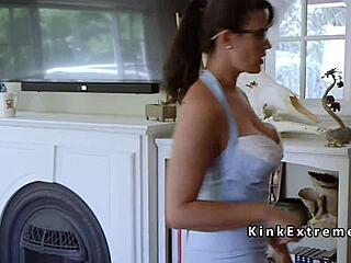 tied up teen 18+ throat banged and ass caned