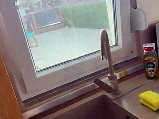 I Couldn't Resist The Attractive Worker In Homemade Setting