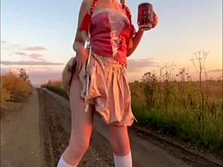 i watch elza kom sexy dance with tits and panties, she's so pretty and muscular