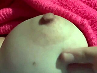 big tits bouncing in hot close up slow motion with hard nipples