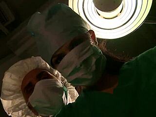 sexy doctor takes advantage of male nurse in emotional double penetration scene with andy san dimas