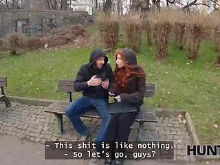 hunt4k pov adventure with big-titted german babe in public sex.