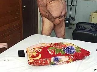 This young girl says, 'I can't stay away from that old stud in bed!'