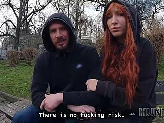 hunt4k pov adventure with big-titted german babe in public sex.
