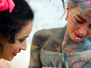 i love using extreme dildos and fisting to gape my small waist and tits in anal play