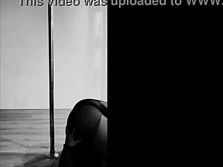 Pinay feels excitement pole dancing with heels and aerial hoops