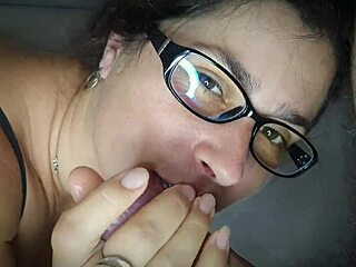 Sexy Teacher Takes Exam With Mouth Full Of Sperm