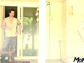 Blonde Milf Fucks Step Daughter's Boyfriend.