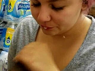 I receive intense blowjob from coworker at work