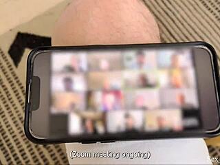 First business trip, but i'm already servicing my boss's cock and destroying my ass on the bed