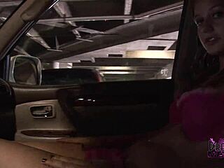 College Cutie Flashes Shaved Pussy in Public Upskirt