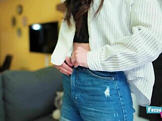 Petite Teen Babe Gets Fucked Over Candies