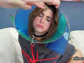 Wacky teen in asylum for brutal anal therapy.