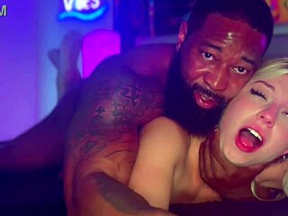 Detailed Breeding of Hot Blonde Cheerleader Kait