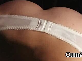 I am the peculiar doll getting cum shot on my face and eating all the sperm