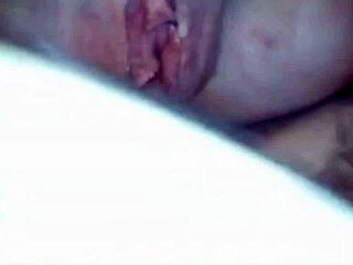 Wife's aunt screams 'like that daddy don't stop' during intense creampie session