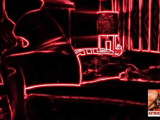 Doggystyle time with thick ebony friend