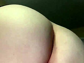 Natural Tits Striptease with Clothes Ripping and Huge Dildo Action