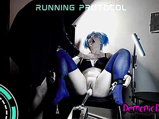 I'll Submit to Anything for Science in Rough Bondage Fuck Machine!