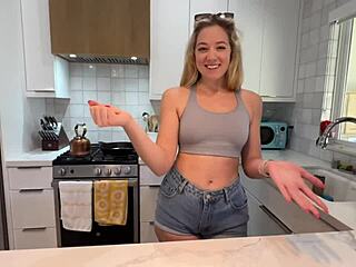 Cheating Rock Paper Scissors To Fuck Girlfriends Roommate - River Lynn