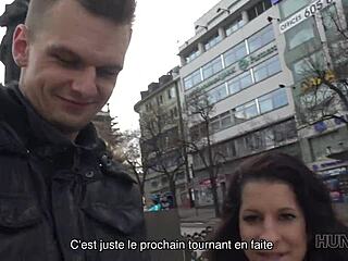 Cuckold Watches Girlfriend Cum with Rich European Guy