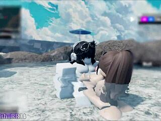 Feeling The Passion In Outdoor Hot Spring With Asian Baddie During Intense Sex Session