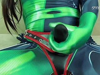 Dominatrix Shego Catches And Fucks Your Ass With Strap-On