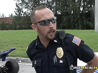 HARDCORE INTERRACIAL SEX AT THE BASEMENT