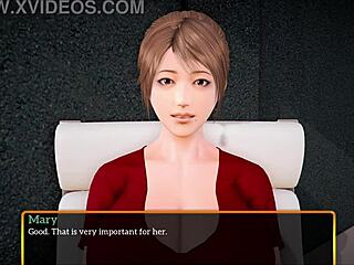 My new family episode with redhead in erotic game