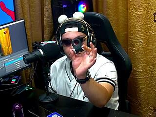 latina luuh barbosa strips on podcast big ass