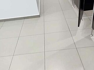 Risky Rough Sex With Random Girl At The Public Toilet For Money