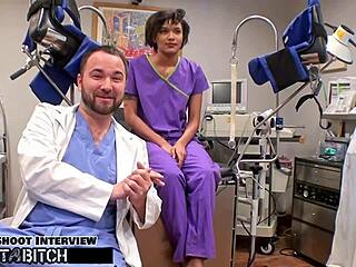 Hey, you got caught sneaking around, now take this blasting like a good student.