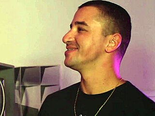 Hot latina brunette couple fucks hard after party