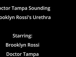Doctor Tampa Sounds Brooklyn Rossi's Urethra In This Behind-The-Scenes Clip