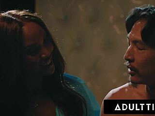 August Skye feels her marriage needs saving by having hubby watch her passionate fuck with Connie Perignon