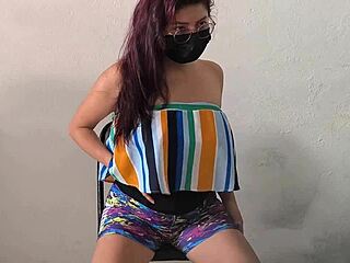 leaked video of cute latina stepsister shaking huge ass