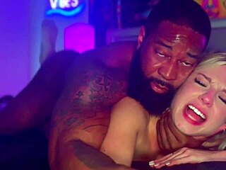 Detailed Breeding of Hot Blonde Cheerleader Kait