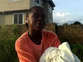 crazybitch folding clothes while twerking and dirty talking