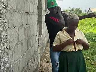 amateur student sucked big cock in unfinished building for 70k