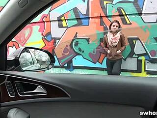 Watch amateur street slut go home for anal sex with client