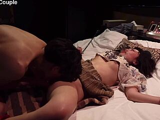 Busty Woman Intense Cunnilingus Orgasm