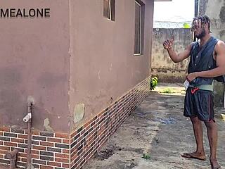 Big ass Nimi caught peeping on big fat cock and got punished with doggystyle