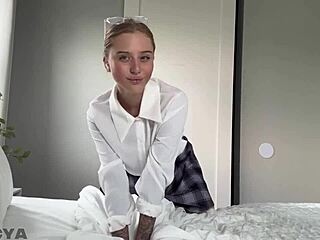 I Started Playing With My Pussy Right After School!