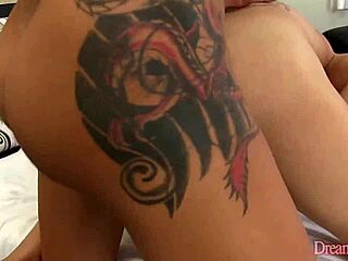 Guy Cums In TS Bruninha Almeida's Mouth After Assfucking