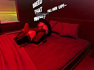 Stretching Femboy With Big Cock