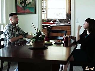 Classy stepdaughter gets pounded by stepdad in cowgirl fantasy