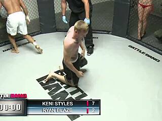 lexi belle gets fucked hard by big muscular asian stud in fishnets.