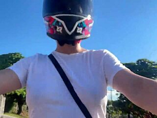 I Recognized A Client From Didi Without Bra And He Noticed My Big Tits