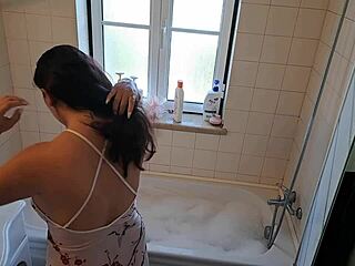 latina wife calls handyman to fix the hot tub